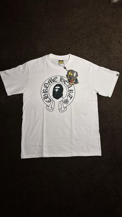 White chrome X Bape M