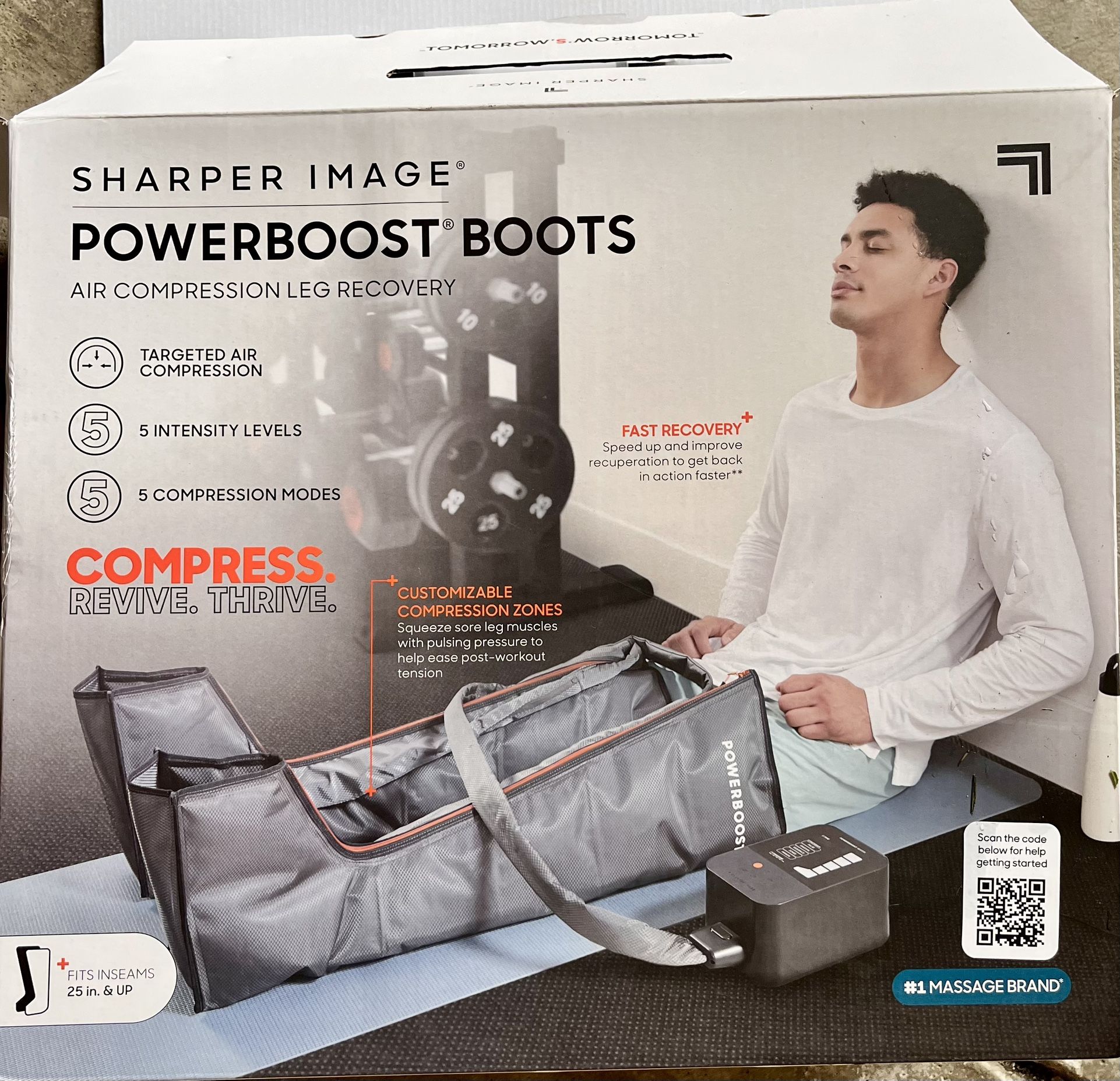 Sharper Image - Powerboost Boots