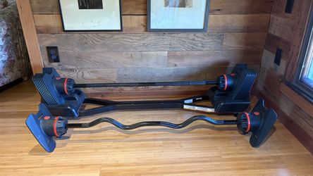 Bowflex SelectTech 2080 Adjustable Barbell + Curl Bar
