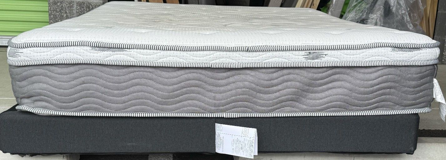 Queen Size Mattress- Box Spring & Bed Frame Optional 
