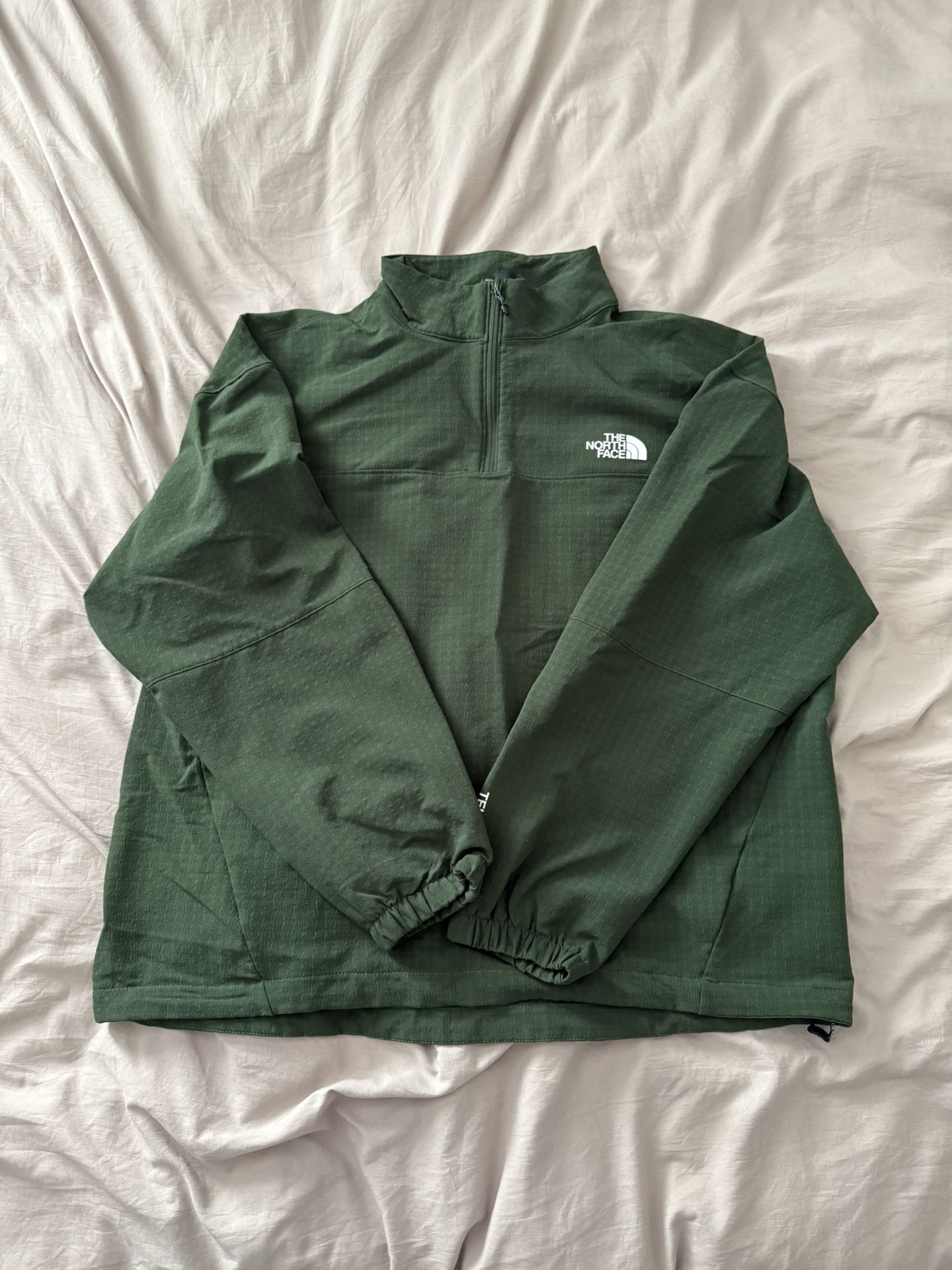 Mens The North Face Tekware Grid 1/4 Zip Pullover Jacket