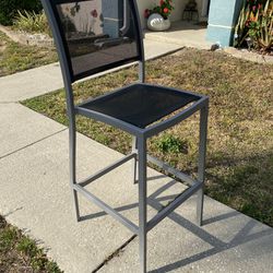High Back Metal Chairs / Bar Stools - Delivery Available