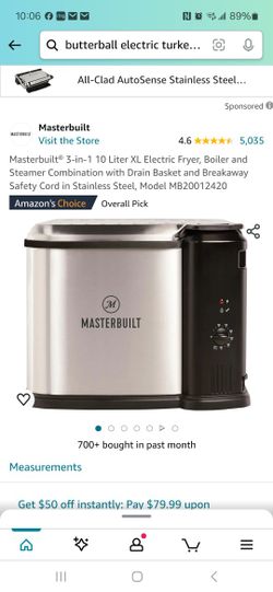 Butterball Elective Turkey Fryer