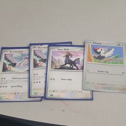 Pokémon TCG Card Lot – 4 Cards