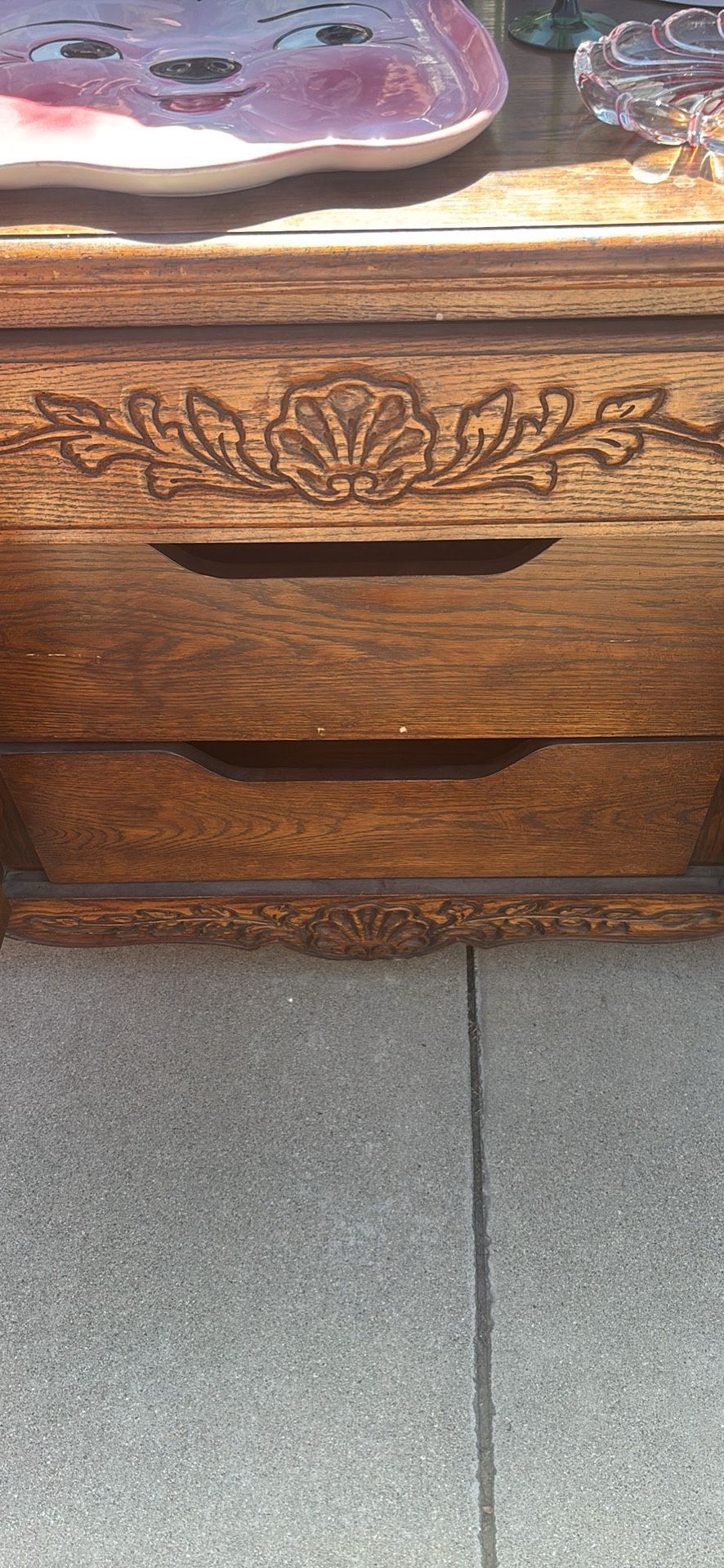 Bedroom set solid wood