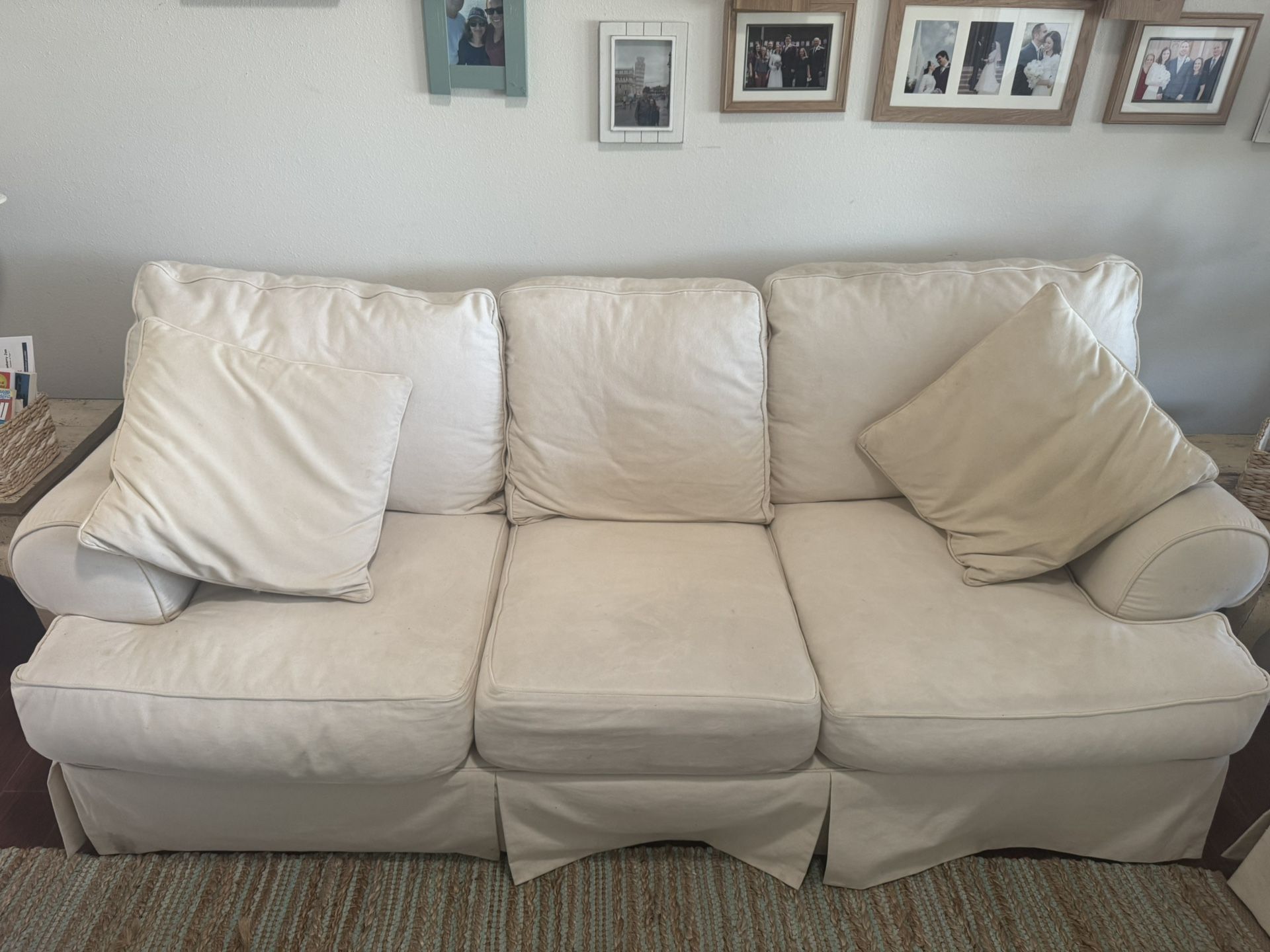 Free White Couch