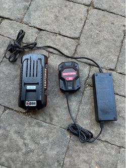 Craftsman 60v battery and charger.