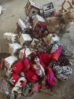 Woodland Cardinals Homes Christmas Decor Them 