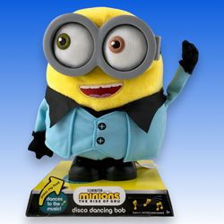 Disco Dancing Bob Plush Toy from Illumination's Minions: The Rise of Gru