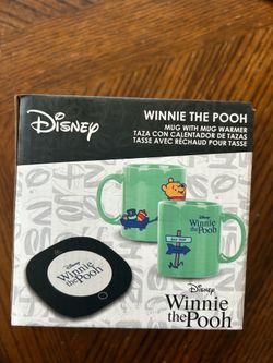 NWT Disney Winnie the Pooh mug with mug warmer