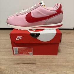 Nike Cortez TXT “Medium Soft Pink Sail” Women’s Size 9.5/Men’s Size 8 HF9995-600