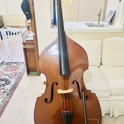 Used double bass great starter
