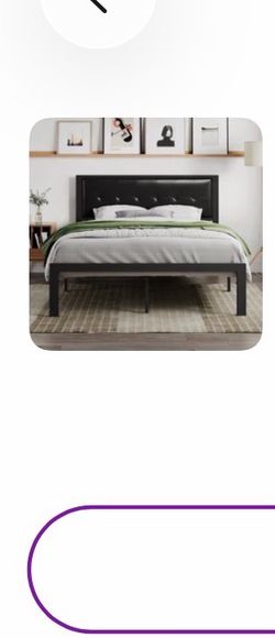Full Sized Bed Frame $75