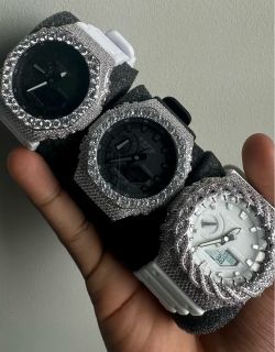Custom Diamond G Shocks