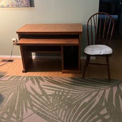 Computer Desk With Chair