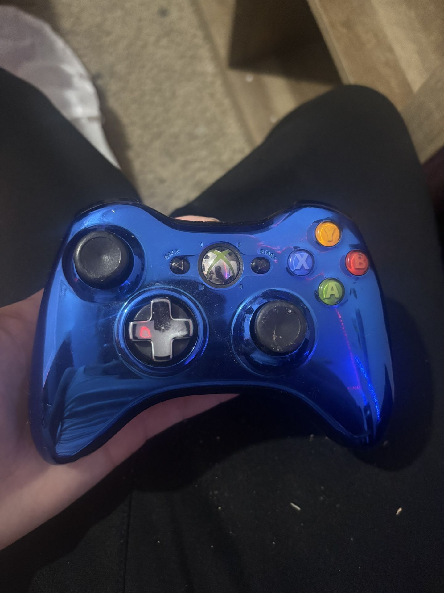 xbox 360 controller metallic