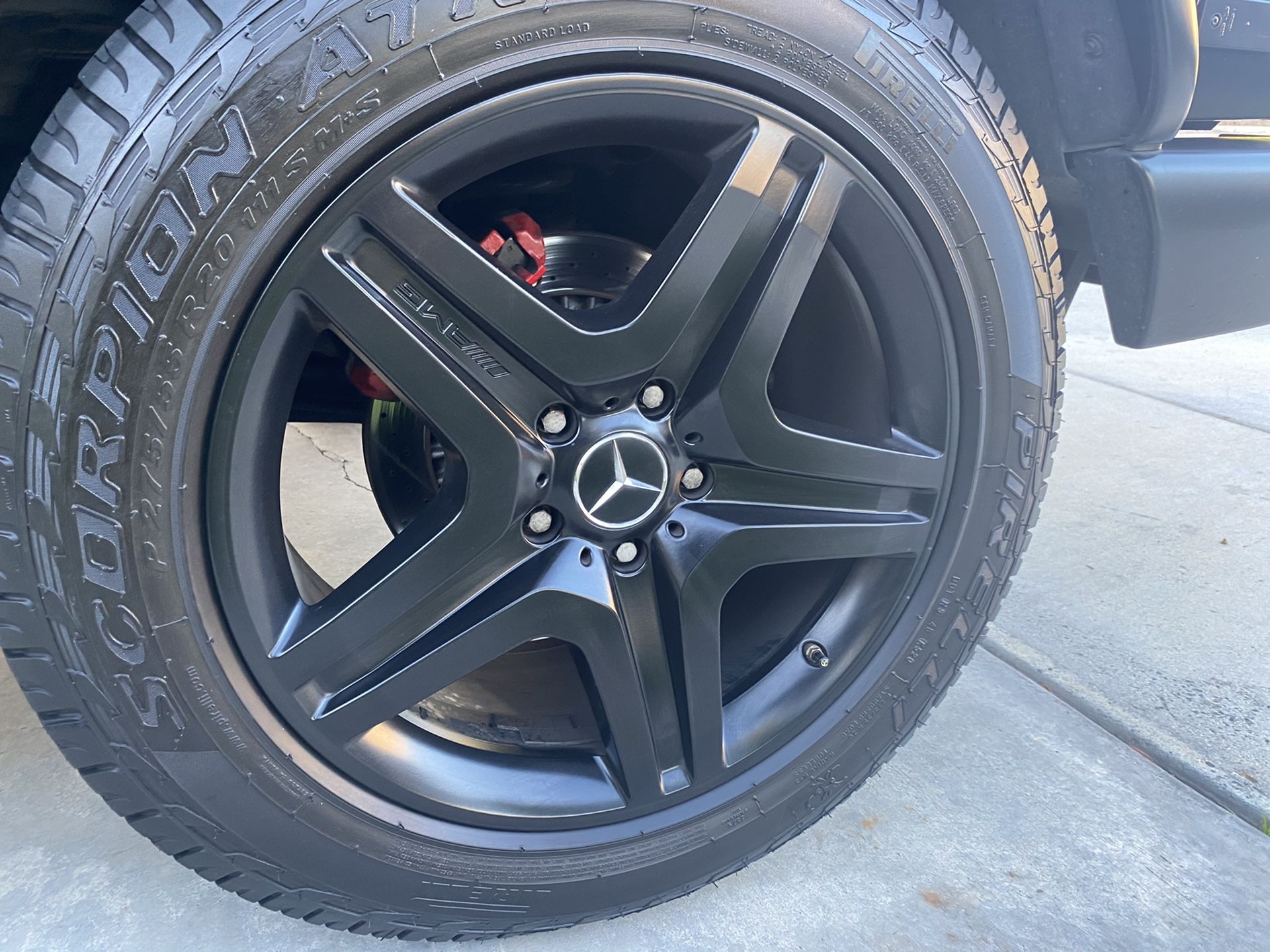 AMG 20” Wheels and tires Perfect condition
