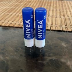 (2) Nivea Moisture Lip Care 0.17oz