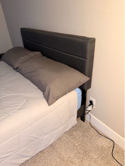 Queen sized cloth bed frame