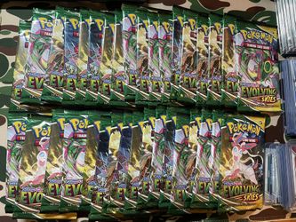 Pokémon TCG Evolving Skies Single Packs Lot Of 35