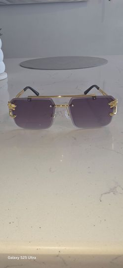 Jaguar Gold  shades Grey lens