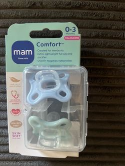 MAM Comfort Pacifiers 0-3m