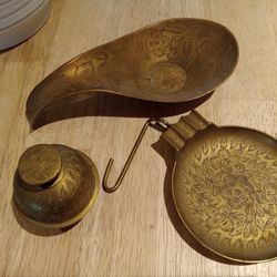 Vintage Brass Set