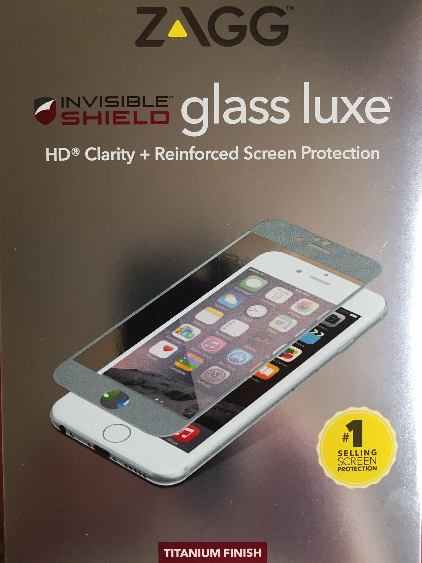 iPhone 6 - 6S - 7 - 8 - SE (2nd gen) Zagg Glass+ Luxe