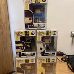 Funko Pop Set (Kill Bill)