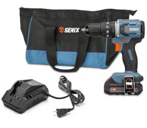 SENIX SENIX X2 20V Max Cordless Hammer Drill r - Brushless Motor Power Tool Kit with Battery and Charger