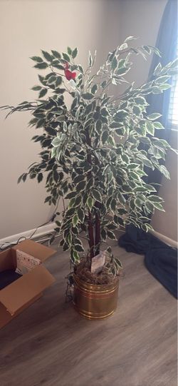 Light up artificial plant