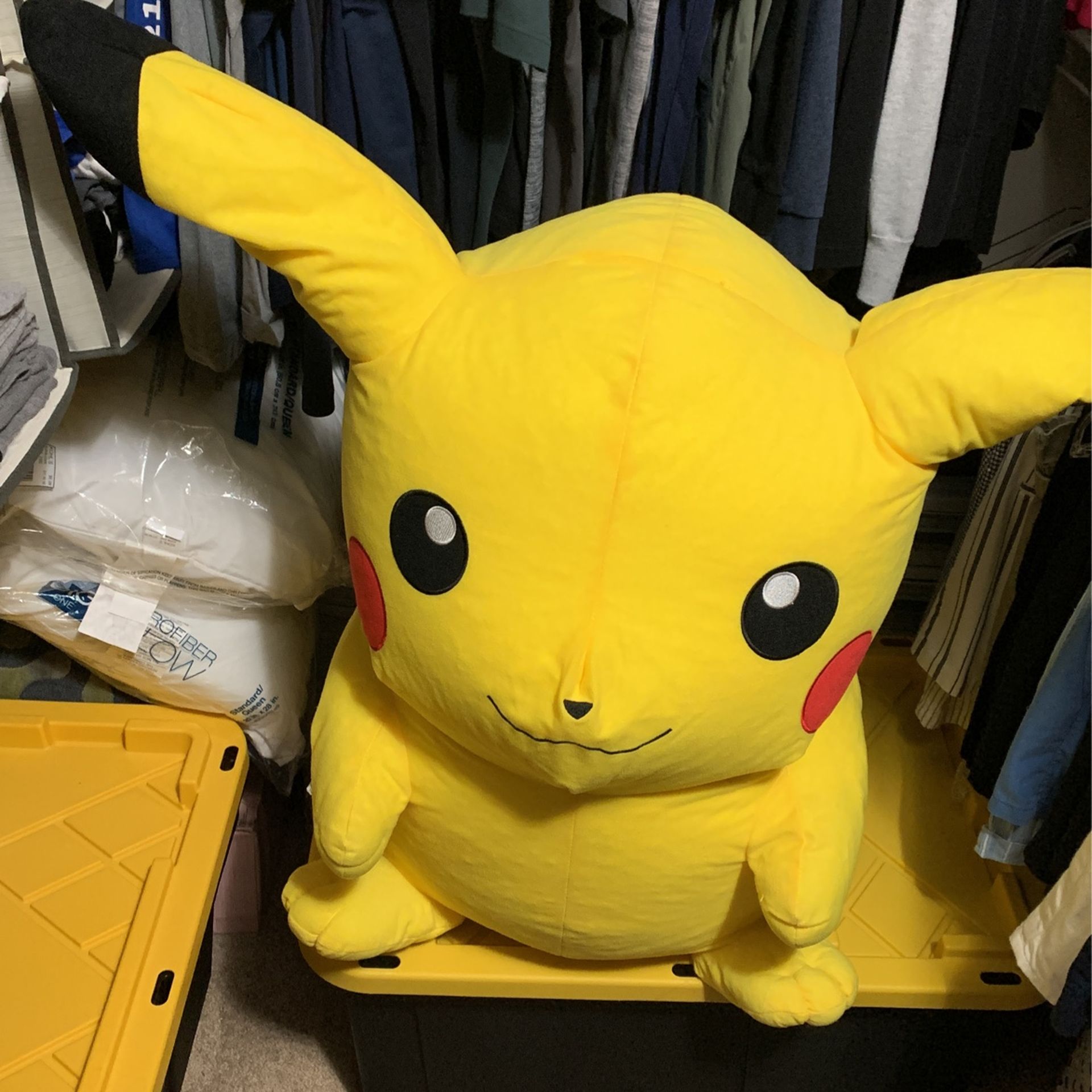 3.5ft Giant Pikachu Pokémon Bean Bag Pillow Gift Children