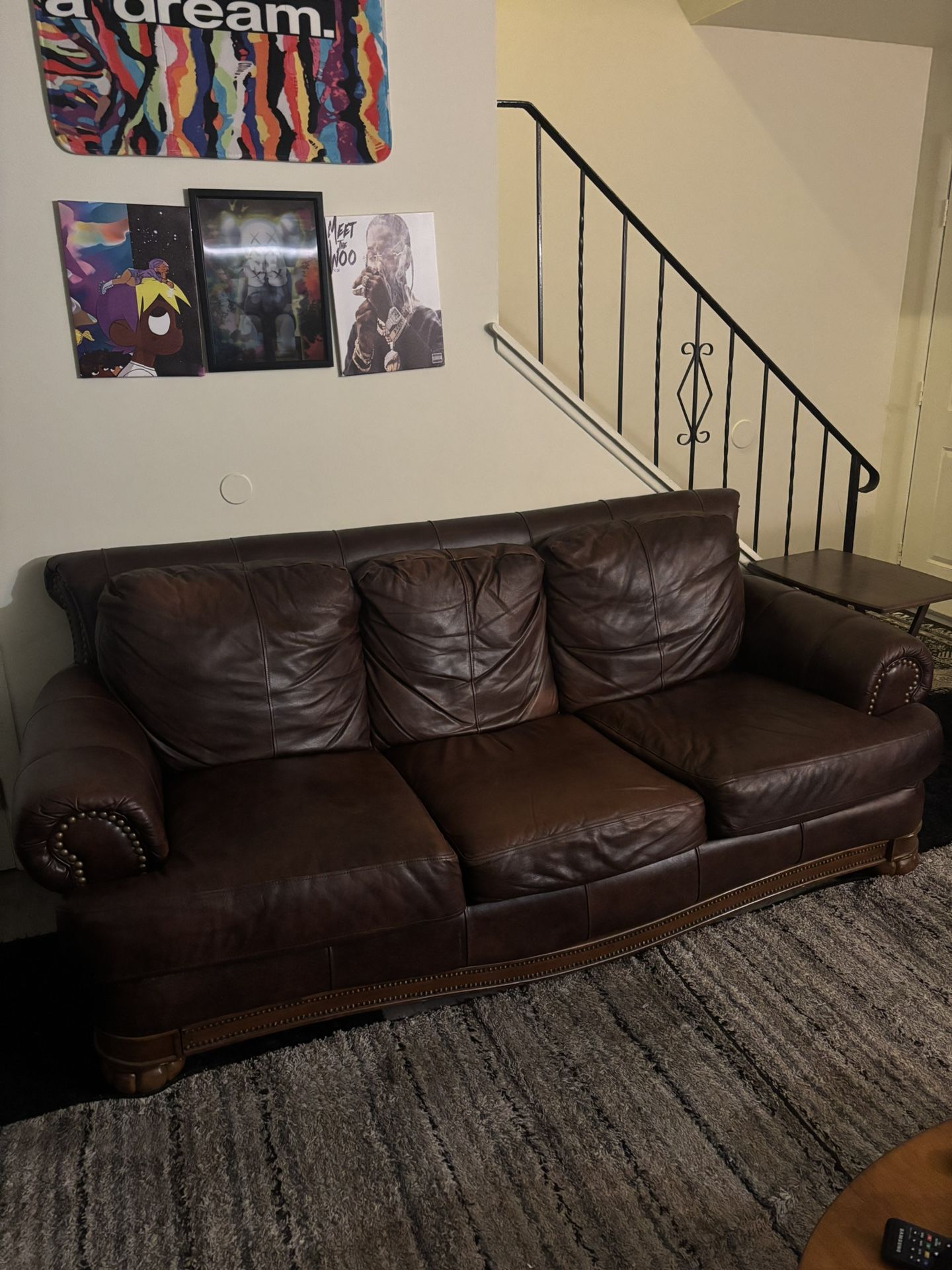 Leather Couch