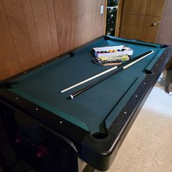 Pool Table Air Hockey Table convertible all accessories included GLD Products
