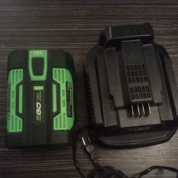 EGO Power+ 56V 2.5Ah ARC Lithium battery  EGO Power+ battery charger CH2100 Combo 