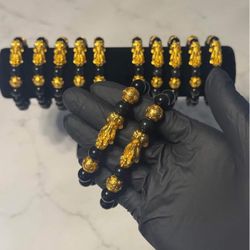 Gold Plated Dragon Bracelets
