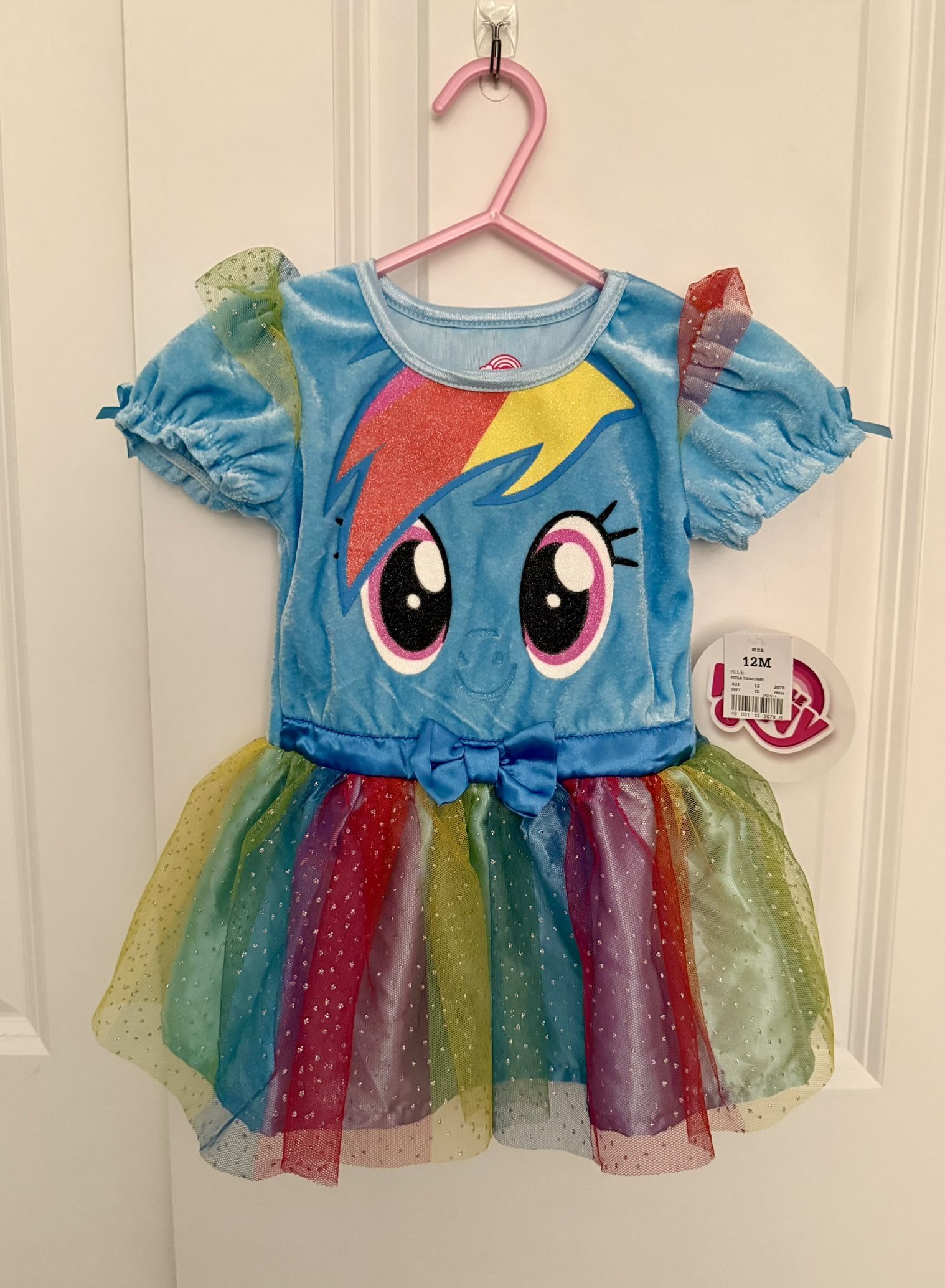 Halloween Costume Dress Size 12 Mos New My Little Pony