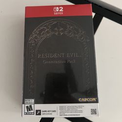Resident Evil Generation Pack 7 8 9 Biohazard Village & Requiem Nintendo Switch 2 Brand New Sealed
