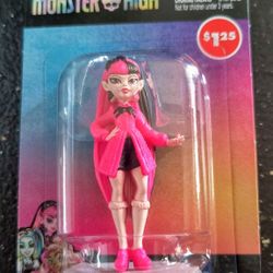 Draculaura Mattel Monster High Collectible Mini Figurine Cake Toppers Toys 