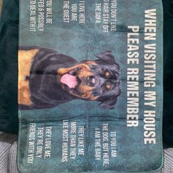 Rottweiler Dog Mat NEW
