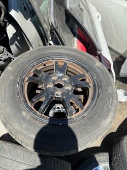 Set of rims and tires for 2012 Toyota Prius wheels