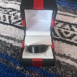 Titanium Wedding Band (David Yurman Streamline) 