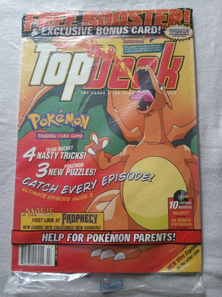 Top Deck Magazine Volume 2 Issue 6 June 2000 FACTORY SEALED