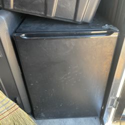 Black Haier Mini Fridge