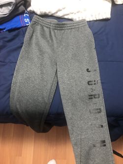 jordan sweat pants size large in kids  