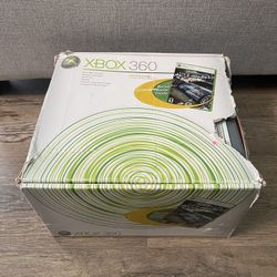 Xbox 360 (60GB Hard Drive Attached) Console In Box W/ Need For Speed RARE Variant