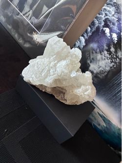 Raw selenite cluster