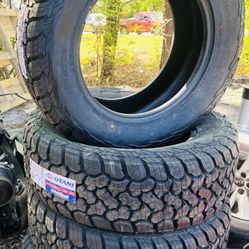 35x12.50R20 AT Tires - NEW 