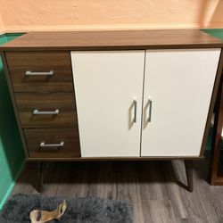 Mid Century Modern Cabinet 