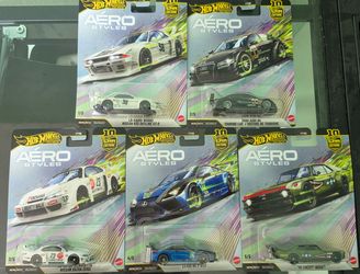 Hot wheels aero styles set
